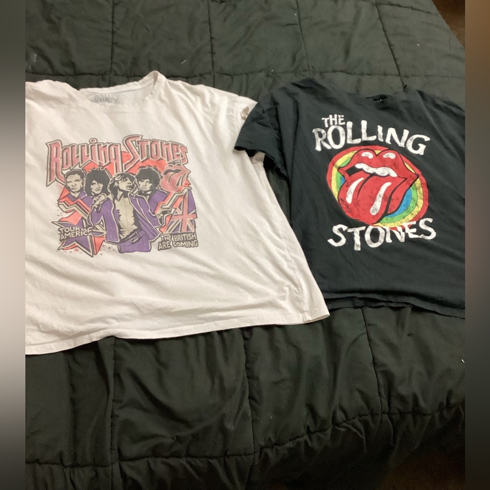 *SOLD* Rare genuine VINTAGE ROLLING STONES ROCK T SHIRT & Rolling Stones Shirt.